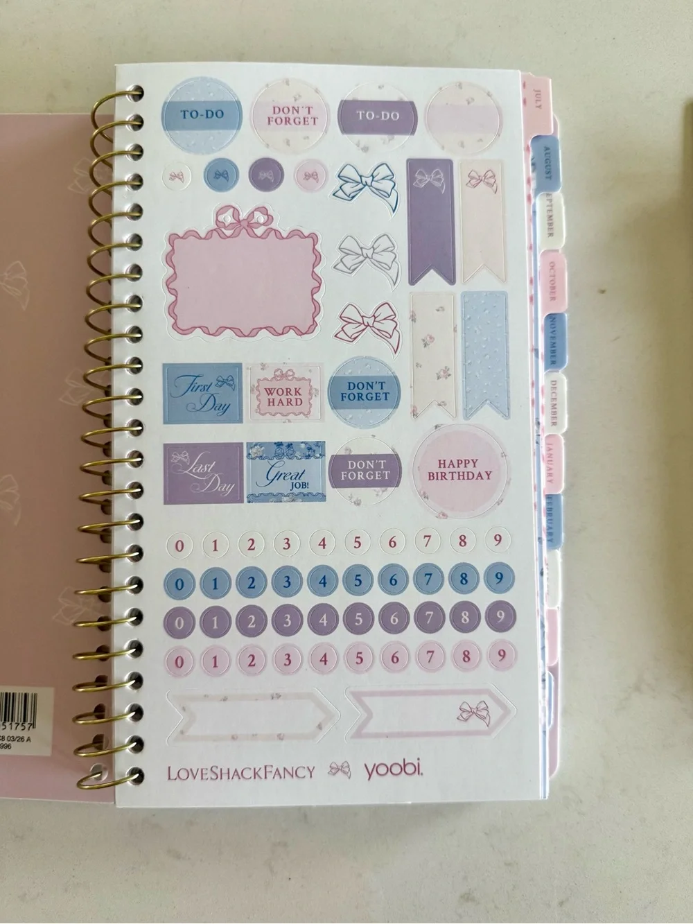 LoveShackFancy × Target  Blooming Heirloom Ditsy 2026-27 Planner + Pen